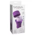 Fantasy For Her Lush Kiss Plush - stimulateur clitoridien succion et langue (violet)