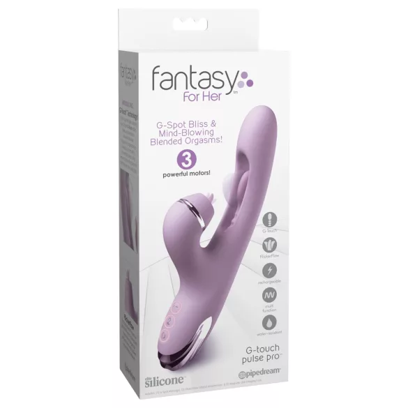 Fantasy For Her G-Touch Pulse Pro - vibromasseur à bras clitoridien (violet)