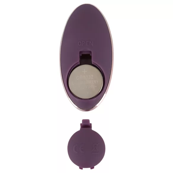 Javida - œuf vibrant sans fil à pulsations - silicone violet
