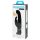Happyrabbit point G - vibromasseur rechargeable noir avec stimulateur clitoridien
