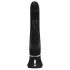 Happyrabbit point G - vibromasseur rechargeable noir avec stimulateur clitoridien