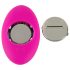Strepless Strap-On - vibromasseur rose ajustable