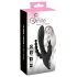 SMILE Triple - Vibromasseur étanche à 3 branches, rechargeable (noir)