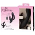 Smile - vibromasseur triple moteur - étanche rechargeable - noir