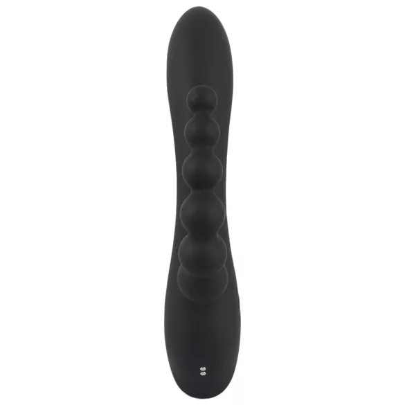 Smile - vibromasseur triple moteur - étanche rechargeable - noir