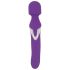 Javida Wand & Pearl - 2en1 vibromasseur massant (violet)