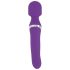 Javida Wand & Pearl - 2en1 vibromasseur massant (violet)