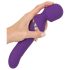 Javida Wand & Pearl - 2en1 vibromasseur massant (violet)