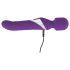 Javida Wand & Pearl - 2en1 vibromasseur massant (violet)