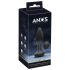 ANOS - Vibromasseur anal à perles rotatives (noir)
