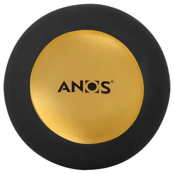 ANOS - vibromasseur anal à perles rotatives - noir