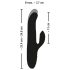 SMILE Thrusting - Vibromasseur rotatif et pulsant avec bras stimulateur (violet)