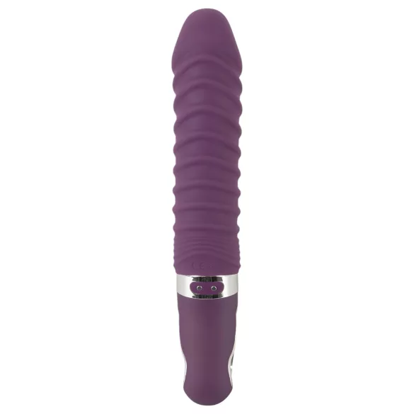 SMILE Soft - vibromasseur chauffant rechargeable - silicone violet