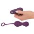 Boules de plaisir SMILE RC - œuf vibrant sans fil rechargeable (violet)