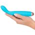 Cuties Mini - vibromasseur rechargeable étanche pour le point G (turquoise)
