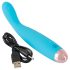 Cuties Mini - vibromasseur rechargeable étanche pour le point G (turquoise)