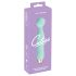 Cuties Mini Wand - rechargeable, étanche, vibromasseur massant (vert)
