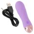 Cuties Mini - vibromasseur à grille, étanche, rechargeable (violet)
