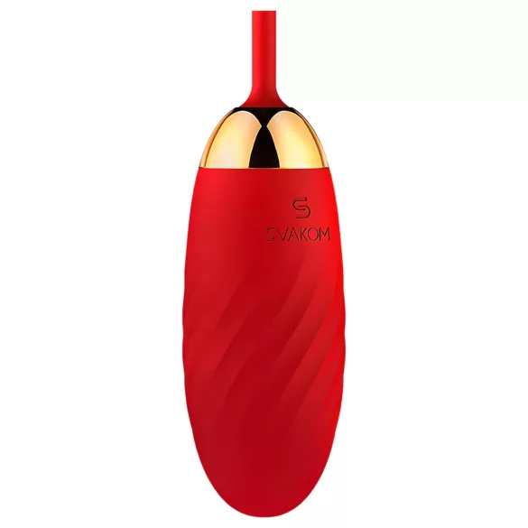 Svakom Ella Neo - œuf vibrant portable contrôlé par application (rouge)
