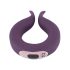 Couples Choice - Anneau pénis double moteur rechargeable (violet)