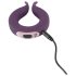 Couples Choice - Anneau pénis double moteur rechargeable (violet)