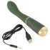 Emerald Love - vibrateur point G waterproof rechargeable (vert)