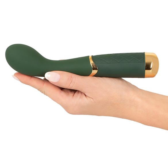 Emerald Love - vibromasseur point G rechargeable étanche - vert