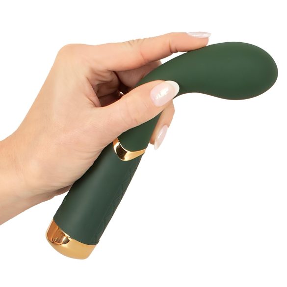 Emerald Love - vibromasseur point G rechargeable étanche - vert