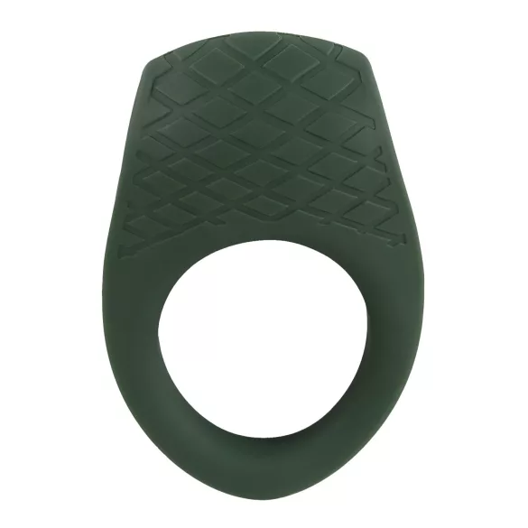 Emerald Love - anneau pénien vibrant rechargeable étanche - silicone vert