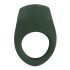 Emerald Love - Anneau vibrant rechargeable étanche (vert)