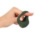 Emerald Love - Anneau vibrant rechargeable étanche (vert)