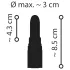 Emerald Love - vibromasseur rouge en forme de rouge à lèvres, étanche et rechargeable