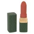 Emerald Love - vibromasseur rouge en forme de rouge à lèvres, étanche et rechargeable