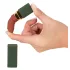 Emerald Love - vibromasseur rouge en forme de rouge à lèvres, étanche et rechargeable