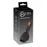 Rebel - vibromasseur gland rechargeable 2 moteurs - silicone noir
