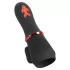 Rebel - vibromasseur gland rechargeable 2 moteurs - silicone noir