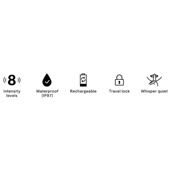 We-Vibe Tango X - vibromasseur rechargeable étanche - corail