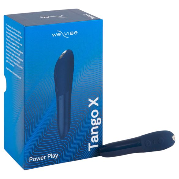 We-Vibe Tango X - Vibromasseur étanche bleu