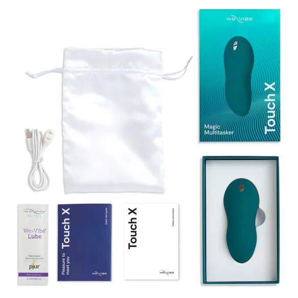 We-Vibe Touch X - stimulateur clitoridien rechargeable étanche - vert
