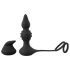 Rebel 2in1 - Anale Vibrateur Radiocommandé avec Anneau pénien (noir)