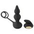 Rebel 2in1 - Anale Vibrateur Radiocommandé avec Anneau pénien (noir)
