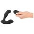 Rebel - vibromasseur prostate à distance rechargeable (noir)