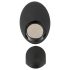 Rebel - vibromasseur prostate à distance rechargeable (noir)