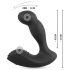Rebel - vibromasseur prostate à distance rechargeable (noir)