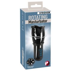   STROKER Rotatif - masturbateur-boîte à rotation noire, rechargeable