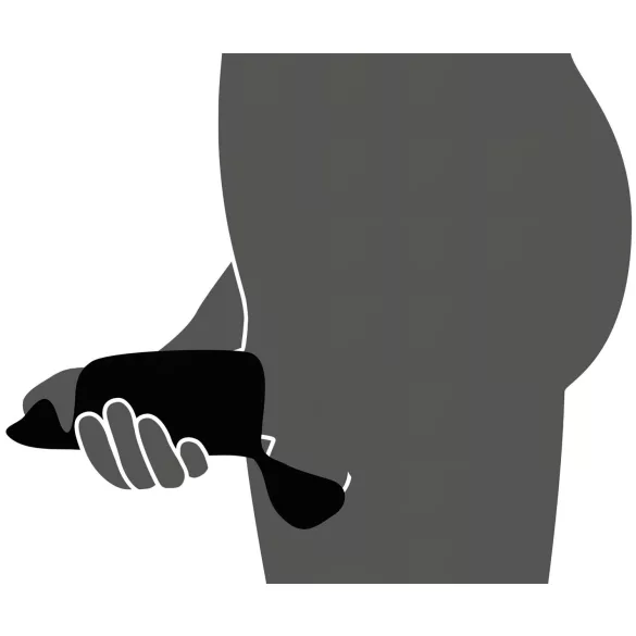 Rebel - stimulateur gland 3 moteurs - silicone noir