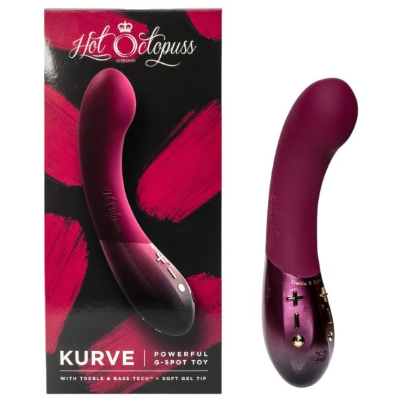 Hot Octopuss Kurve - vibromasseur G-spot étanche et rechargeable (violet)
