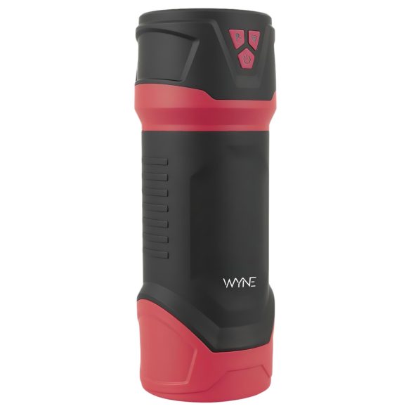 WYNE 04 - Masturbateur vibrant à succion rechargeable (brun)