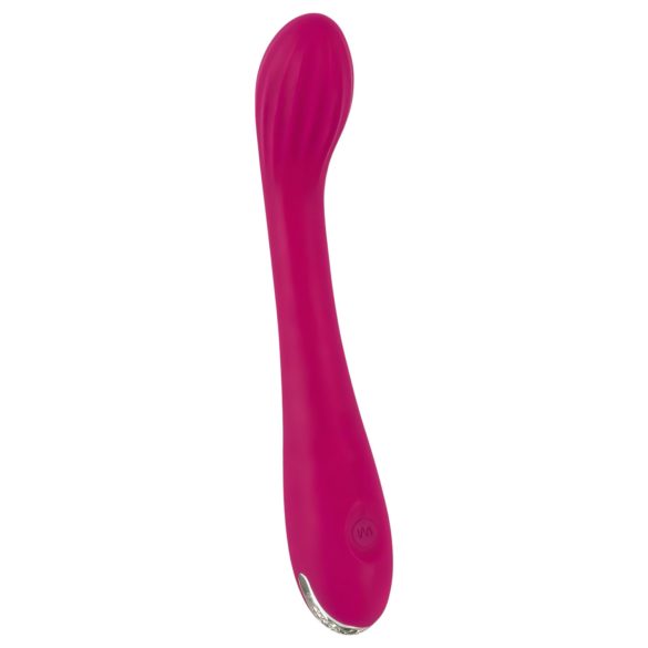 SMILE G-spot - Vibromasseur nervuré et rechargeable pour point G (violet)