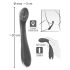 SMILE G-spot - Vibromasseur nervuré et rechargeable pour point G (violet)